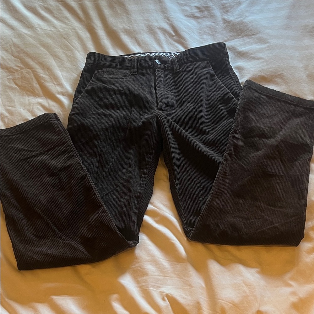 Joseph Abboud Black Corduroy Women Jeans